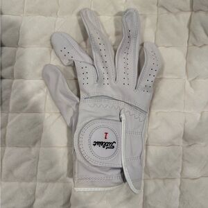 Titleist R Handed Light Gray Golf Glove